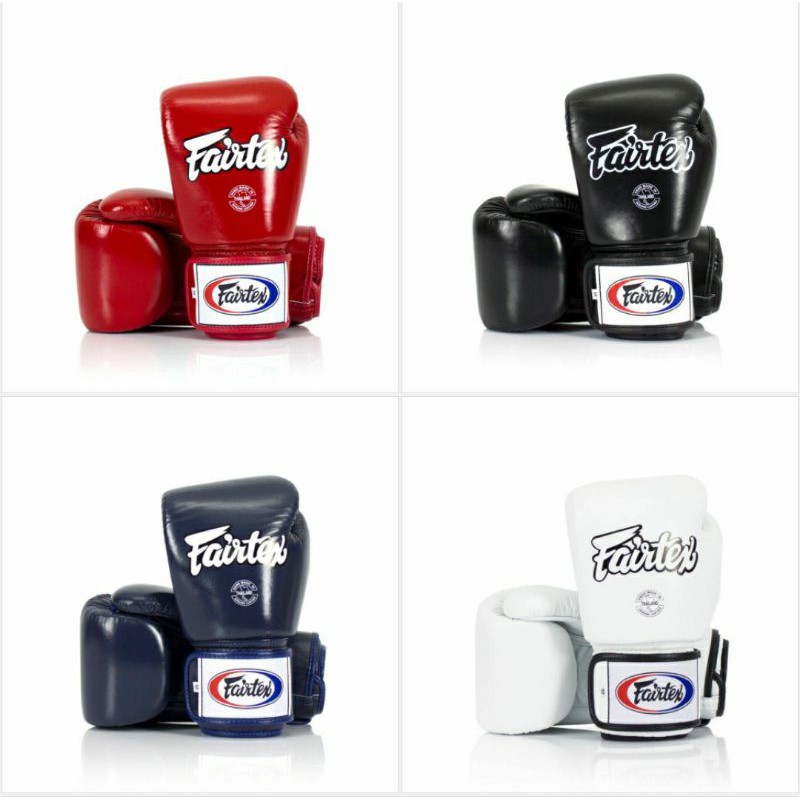 นวมชกมวยหนังแท้ นวมชกมวยแฟร์แท็คซ์ Genuine Leather นวมมวยไทย นวมผู้ใหญ่ นวมต่อยมวย นวมซ้อมมวย Fairte