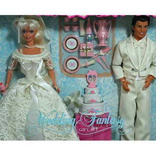 Barbie &amp; Ken Wedding Fantasy Gift Set 1996 Mattel #17243 Special Edition  **กล่องไม่สวย**