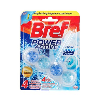 ก้อน 4IN1 ล้างดับกลิ่นโถ 51G BREF OCEAN  CLEANING TOILET 51G BREF BREF OCEAN