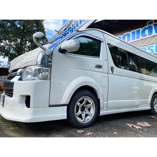 ซุ้มโปร่งล้อรถตู้ คิ้วโปร่งล้อรถตู้โตโยต้า คอมมูเตอร์ Toyota Commuter ของแต่งรถตู้ ราคาถูก