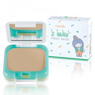 แป้งรองพื้่นคาเมลล่า เบบี้ ทู เวย์ เพาเดอร์ ไบรท์ Camella Baby 2 Way Powder Bright