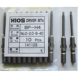 ของแท้ HIOS ไขควงไฟฟ้า BP-H4 No.0-2.0-B-40 60 80 100