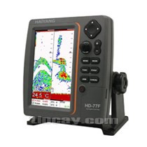 ซาวเดอร์  เครื่องหาปลายี่ห้อHAIYANG HD-77F จอ7นิ้ว จอLCDกำลังส่ง600Wความถี่50/200KHzหัวทองเหลือง เมน