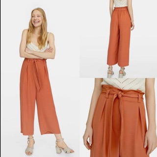 Stradivarius Flowing Culottes With Bow