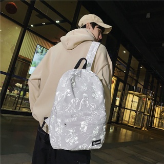 Bi -Shoulder Bag Reflector College นักเรียนง่ายๆ