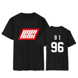 เสื้อยืดผ้าฝ้ายพิมพ์ลาย เสื้อยืด ผ้าฝ้าย พิมพ์ลายอัลบั้ม Ikon Bobby Bi Jinhwan Dx091