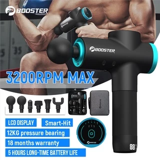 Booster M2-B 12V ปืนนวดกล้ามเนื้อลึก Type-C กรดแลคติค ผ่อนคลาย ปืนฟาสเซีย ลดความแข็งกล้ามเนื้อ