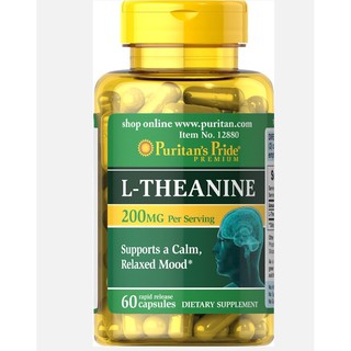 Puritans Pride L-Theanine 200 mg