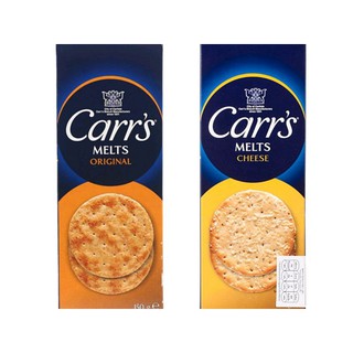 แครกเกอร์ผสมจมูกข้าวสาลี Carrs Melt Cracker 150g