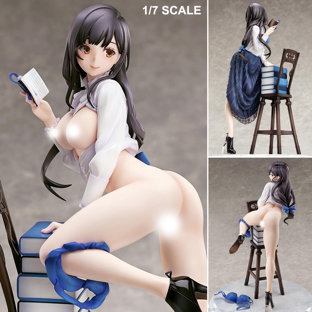 Figure ฟิกเกอร์ By Skytube Native Akemi Mikoto อาเคมิ มิโคโตะ Character The Literary Type 1/7 ชุดนัก