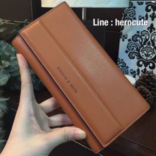 CHARLES &amp; KEITH LING WALLET ส่งฟรีEMS