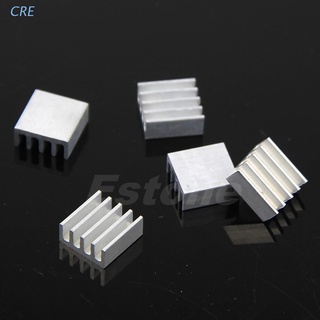 Cre อลูมิเนียมระบายความร้อนสําหรับ Led Memory Chip Ic 8.8X8.8X5 มม. 5 ชิ้น