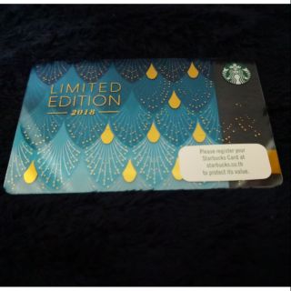 STARBUCKS Thailand 2918 Siren card Limited Edition