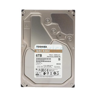 SATA-III (3Y) 6.TB Toshiba N300 (256MB., 7200RPM, HDWG160UZSVA) Toshiba’s 3.5-inch N300 NAS Hard Drive offers unpreceden