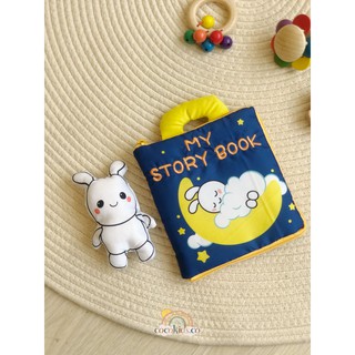 K-029 หนังสือผ้าเสริมพัฒนาการ คุณกระต่าย