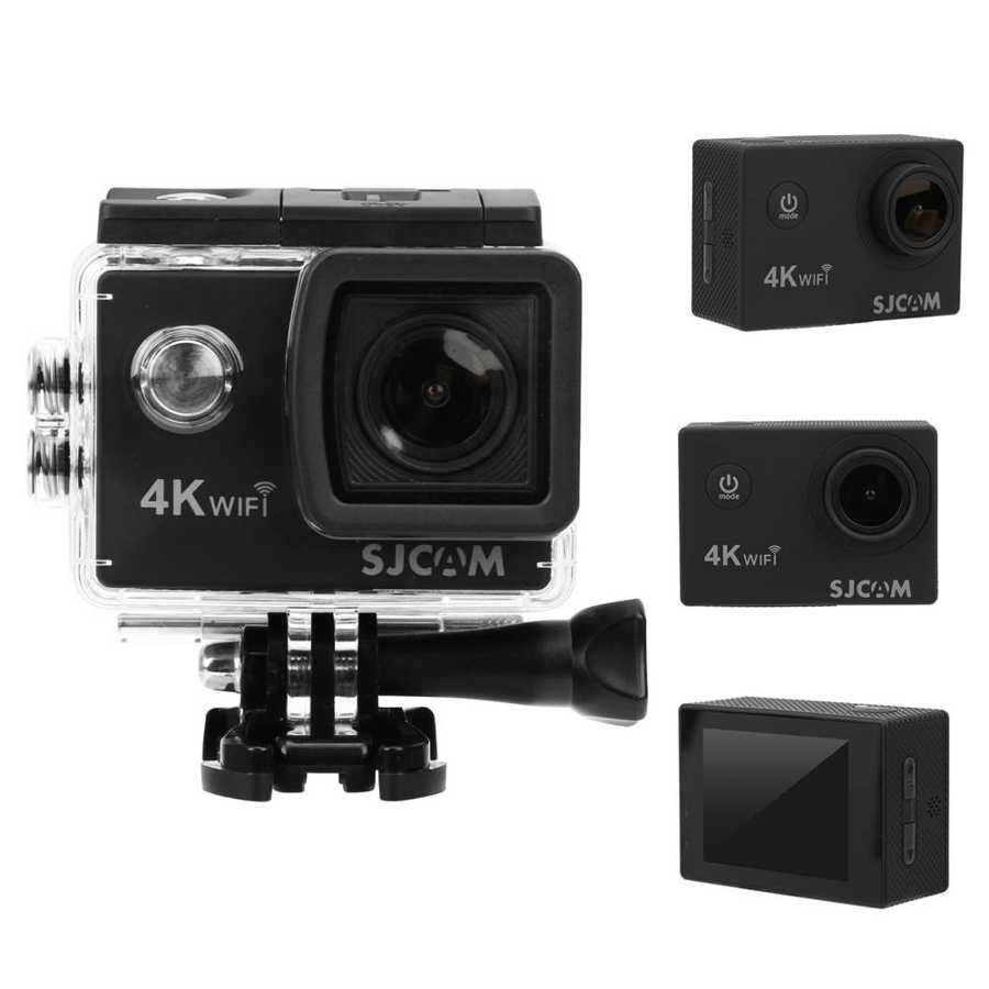 SJ CAM SJ4000 Air wifi กล้องแอคชั่น(4K) กล้องติดหมวกกล้องแอคชั่นกันน้ำได้ลึกถึง 30 เมตร (รับประกัน 1 ปี)