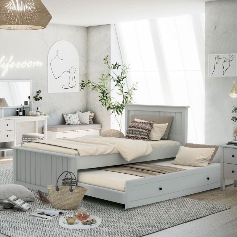 concept เตียงนอน2ชั้น 3.5ฟุต รุ่นMoneta สีขาว