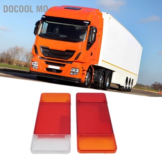 Docool Mo ฝาครอบไฟท้ายรถบรรทุก ซ้าย ขวา สีแดง สีส้ม สีขาว แบบเปลี่ยน สําหรับ Iveco Eurocargo Daily