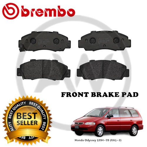 BREMBO Honda Odyssey 1994-2003 RA1 RA2 RA3 RA4 RA5 RA6 ผ้าดิสเบรคหน้าหลัง