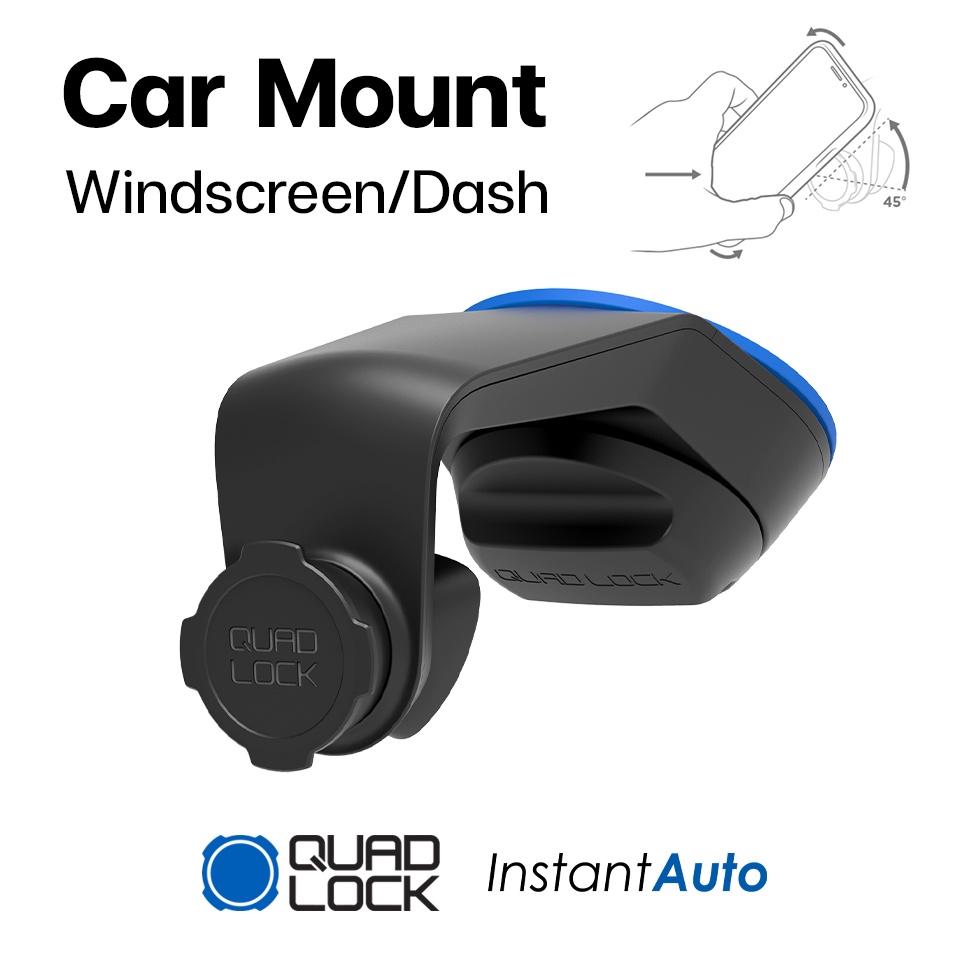 🔥 Quad Lock ของแท้ สินค้าพร้อมส่ง 🔥 Car Mount - Windscreen/Dash