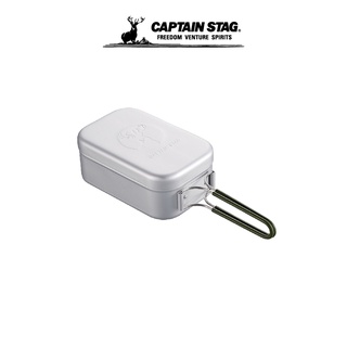 CAPTAIN STAG ALUMINUM SQUARE COOKER L หม้อ หม้ออลูมิเนียม หม้อแคมปิ้ง