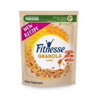 NESTLE FITNESS เนสท์เล่ ฟิตเนส อาหารเช้าซีเรียล กราโนล่า โอ๊ตฮันนี่ 300 กรัม