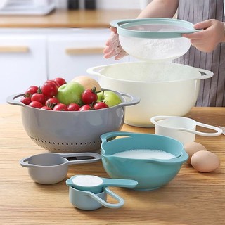 Ann mono measuring spoon set ชุดช้อนตวงอาหารมืออาชีพ 8 ชิ้น