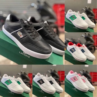 รองเท้า Lacoste 🌲🔥 รองเท้าหนัง