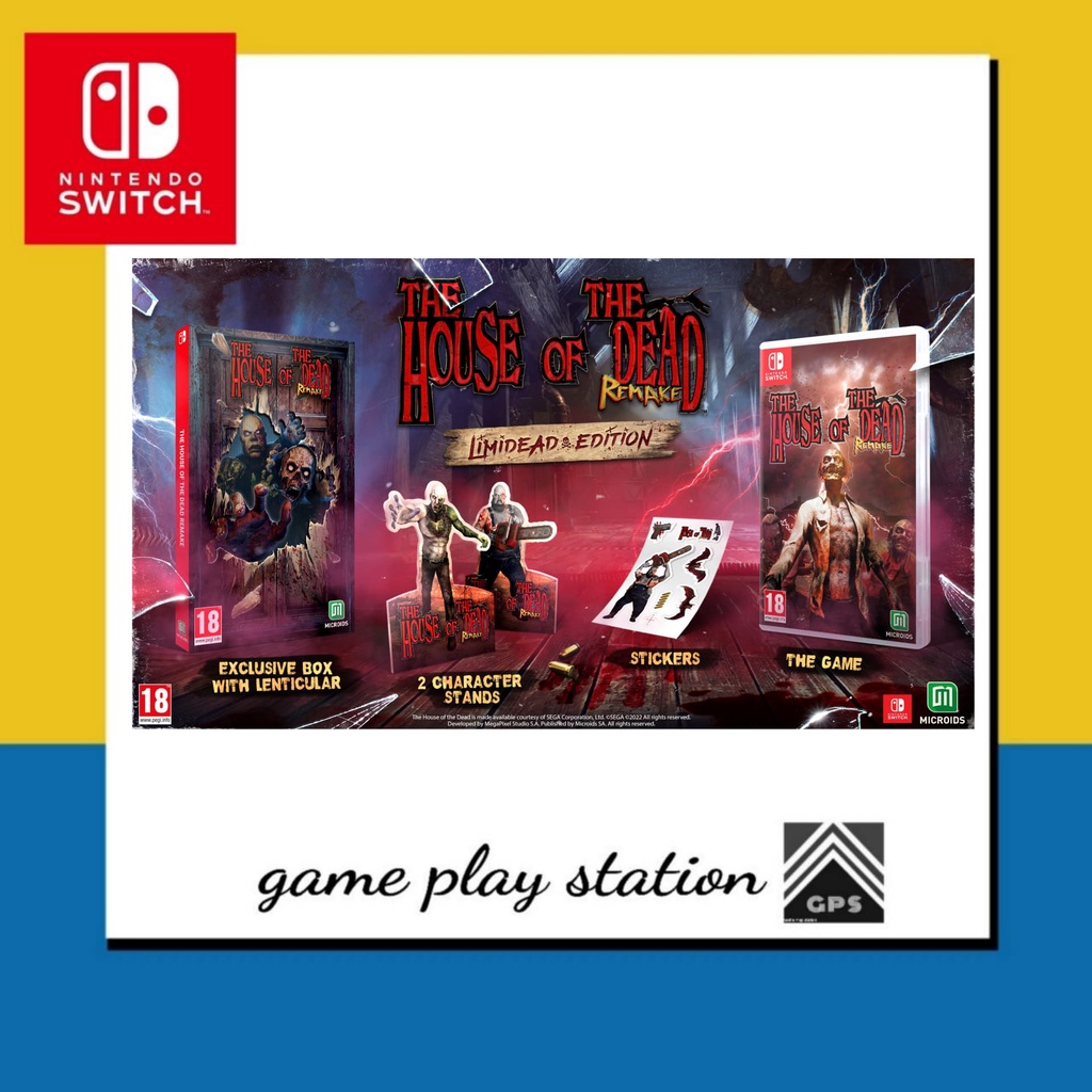 Nintendo Switch The House Of The Dead Remake Limidead Edition English