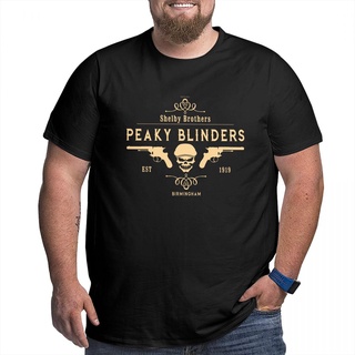 [COD]พร้อมส่ง เสื้อยืดแขนสั้น คอกลม ผ้าฝ้าย 100% พิมพ์ลายอนิเมะ Peaky Blinders หลากสี แฟชั่นฤดูร้อน สําหรับผู้ชายS-5XL