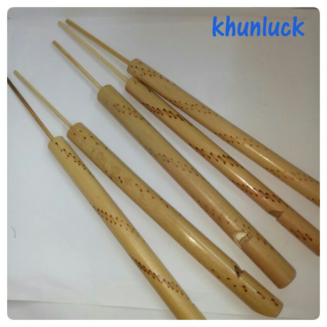 ปี่เสียงนก ปี่ไม้ไผ่ของเล่นโบราณ