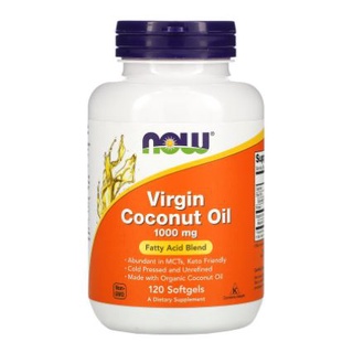 Now Foods, Virgin Coconut Oil, 1,000 mg, 120 Softgels