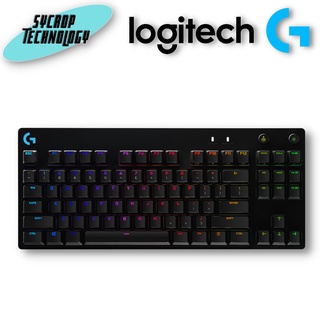 LOGITECH G PRO KEYBOARD (คีย์บอร์ด)  (ROMER-G TACTILE SWITCH) (RGB LED) (EN) (WIRED/USB) เช็คสินค้าก่อนสั่งซื้อ