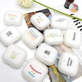 EXCLUSIVE | เคส AirPods Gen3 2021 สำหรับใช้กับ AirPods Gen3 เคสซิลิโคนแข็ง SHOPSI พร้อมส่ง