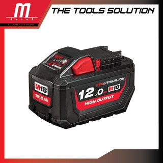 Milwaukee แบตเตอรี่ M18™ High Output™ ขนาด 12.0 แอมป์อาวว์ M18 HB12