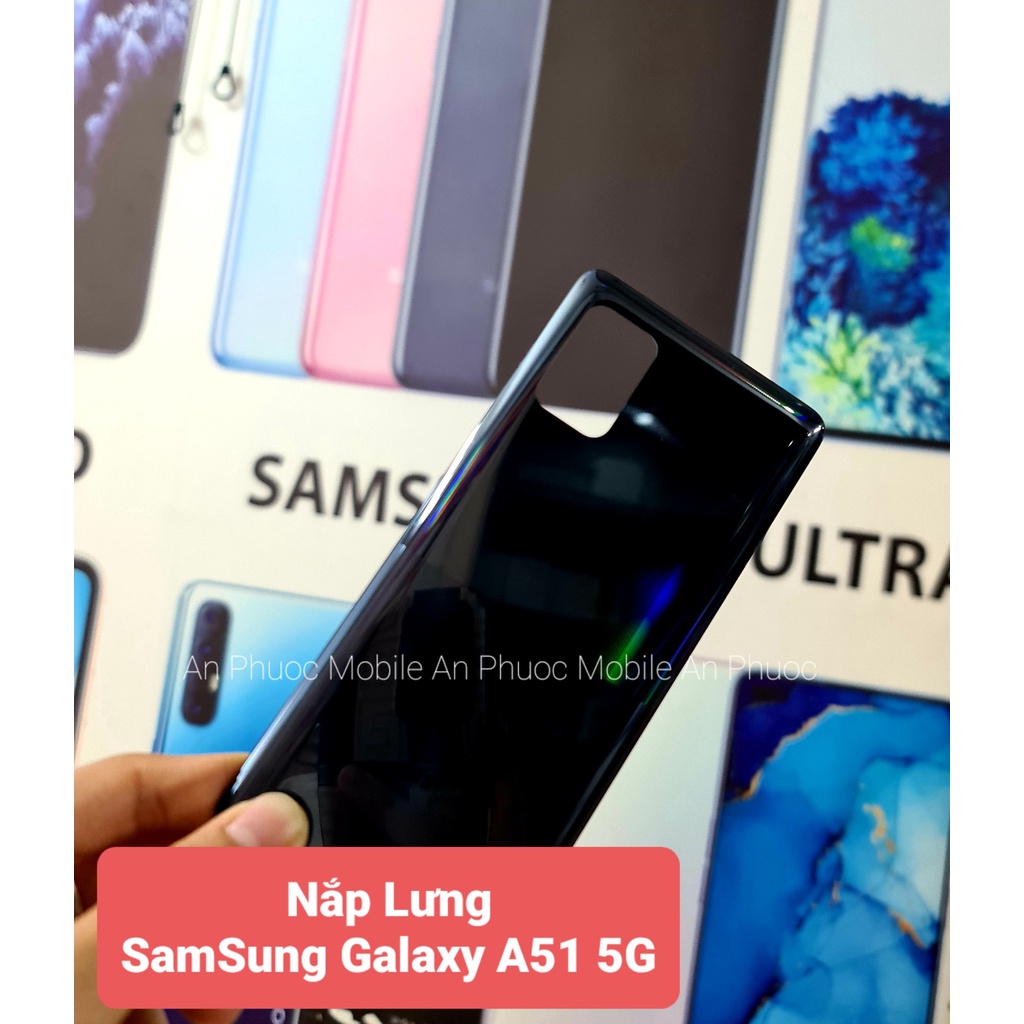 SamSung Galaxy A51 5G ฝาหลัง - Samsung Galaxy A51 5G Zinc ฝาหลังโทรศัพท์ใหม่ สี:สีดํา