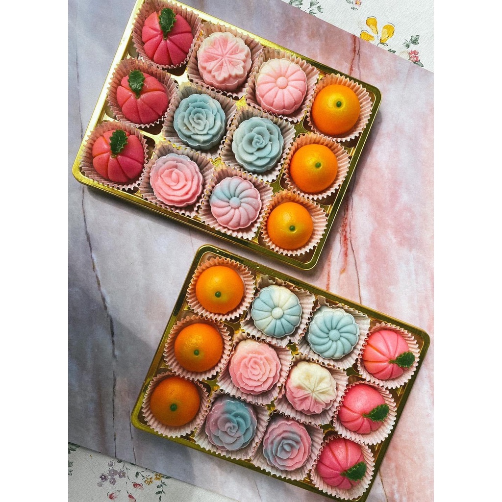 มาวินช้อป ขายส่ง ขายปลีก กล่องเปี๊ยะ12ช่อง รุ่นวินฐานทอง กล่องวุ้น กล่องขนม บรรจุภัณฑ์กล่องเบเกอรี่(ห่อ25ชุด)