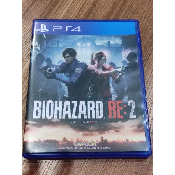 Resident Evil 2 PS4 Zone 3 มือสอง แผ่นสวยงาม