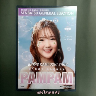 [ลดขาดทุน*อ่านก่อนซื้อ] โปสเตอร์เลือกตั้ง GE3 แพมแพม + ใส่ Case A3 ( Pampam BNK48 )