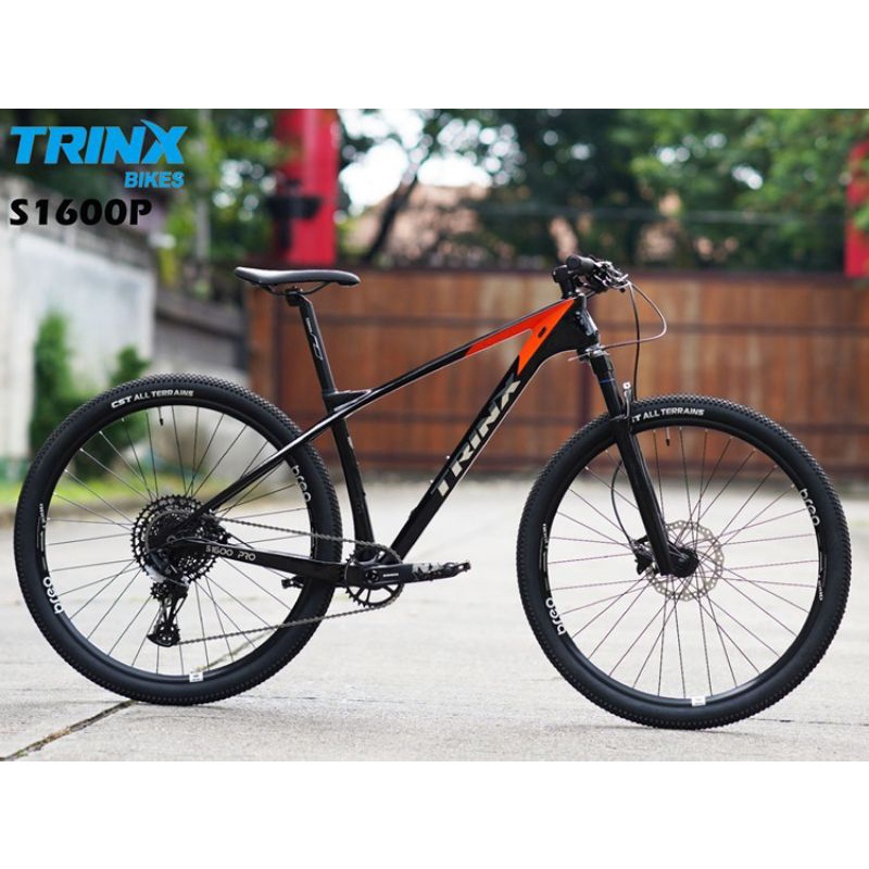 TRINX S1600 PRO(ส่งฟรีผ่อน0) เสือภูเขาล้อ 29 เกียร์ SRAM NX Eagle