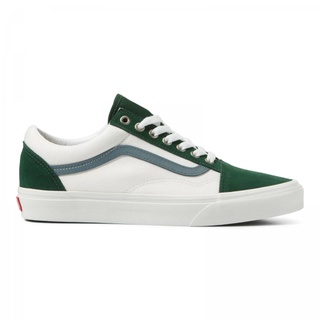 Vans รองเท้าผ้าใบ Old Skool Varsity Canvas | Blue/Green ( VN0A5JMIBLG )
