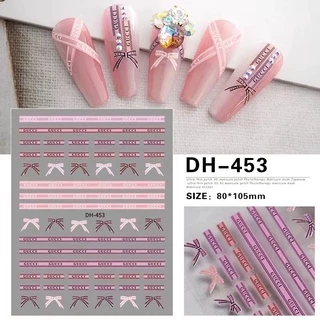 สติกเกอร์แบรนด์แต่งเล็บ แผ่นละ12.- 📍 สั่งซื้อขั้นต่ำ2แผ่นขึ้นไป