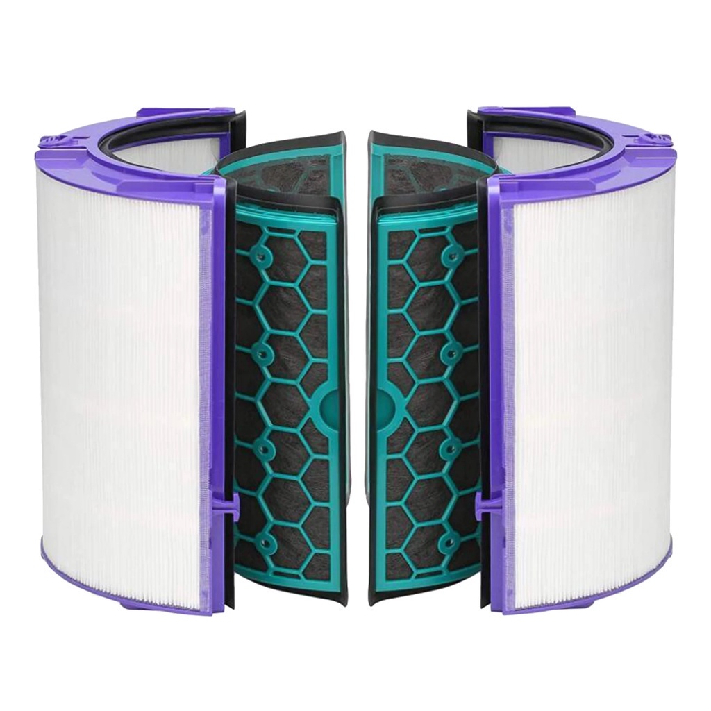 เหมาะสําหรับ Dyson เปลี่ยนตัวกรอง HEPA รอบและตัวกรองถ่านกัมมันต์ TP04 DP04 HP04 TP05 HP05 อุปกรณ์เสร