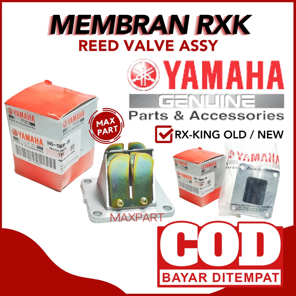 HARMONICA MEMBRANE REPED VALVE ASSY RXK MOTORCYCLE FULLSET YAMAHA RXKING RX KING RXS OLD NEW สมบูรณ์
