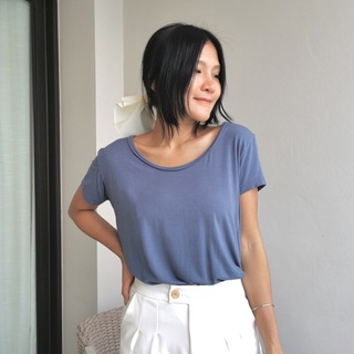 Acuteday Basic Tee สีฟ้า