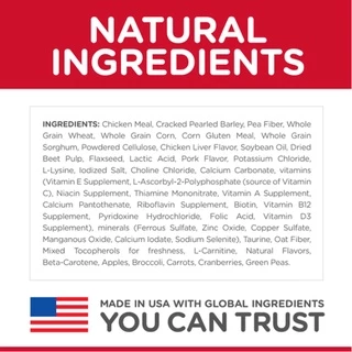 Hill's ฮิลส์ อาหารสุนัข Science Diet Adult Light Small Bites สุนัขโต ทำหมัน ไขมันต่ำ คุมน้ำหนัก เม็ดเล็ก กระสอบ 12 kg