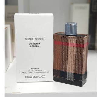 Burberry London for men edt 100ML กล่องเทสเตอร์(เช็คสต้อคก่อนทำรายการนะคะ)