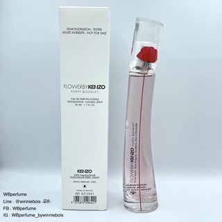 น้ำหอม แท้100% KENZO FLOWER BY KENZO POPPY BOUQUET EDP FLORALE 50ml Tester