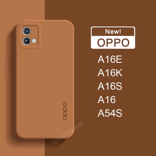 ของแท้ เคสโทรศัพท์ ซิลิโคนนิ่ม กันกระแทก สําหรับ OPPO A16 A16S A16E A16K A54S