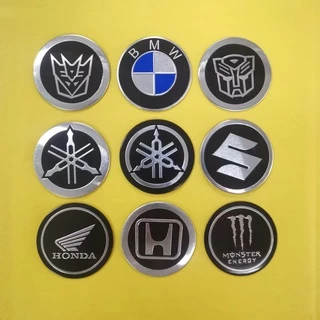 โลโก้อลูมิเนียม สำหรับ Yamaha Honda ตราสัญลักษณ์มอเตอร์ไซค์ 1 ชิ้น
